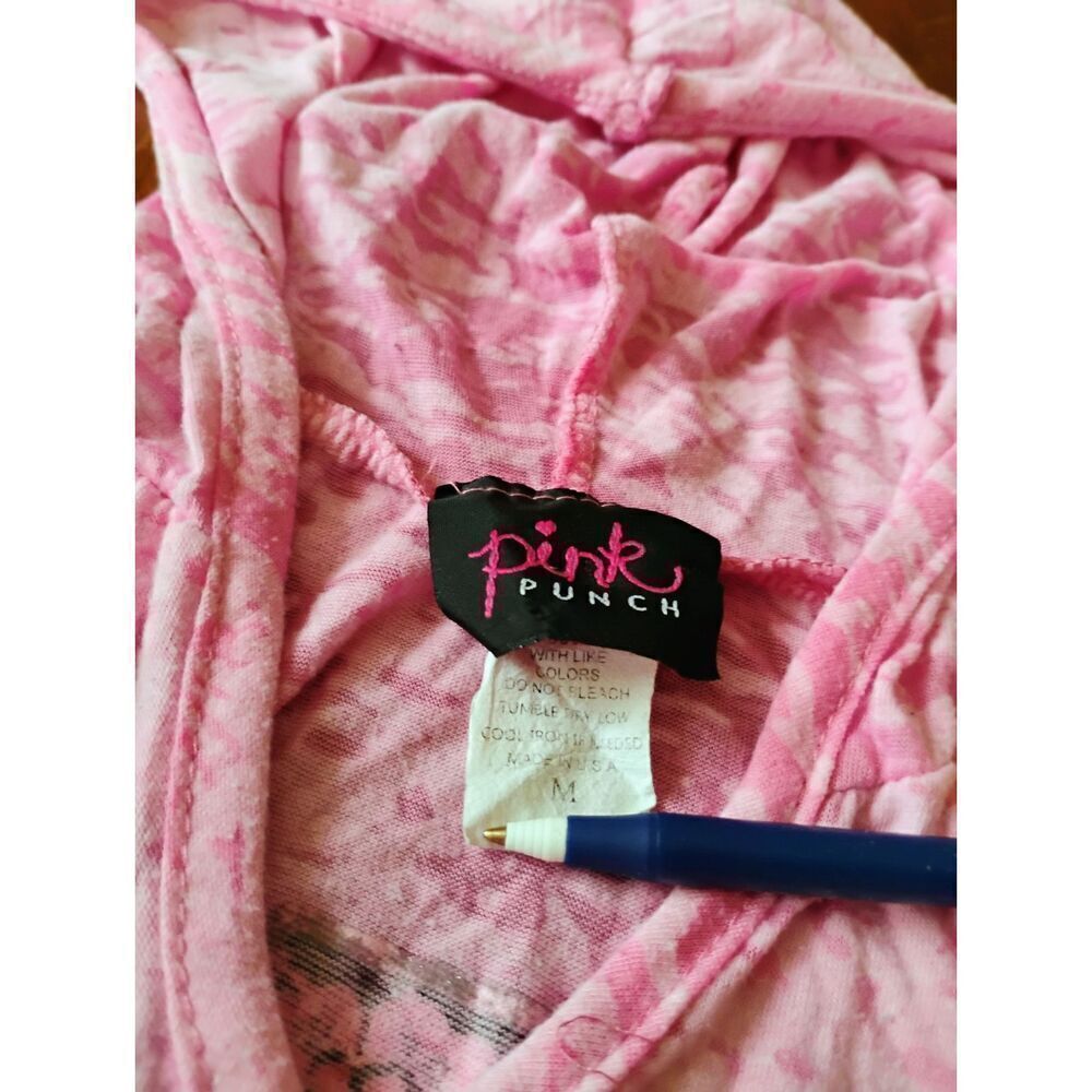 (1206) Pink Punch Child's hoodie - Size: Medium